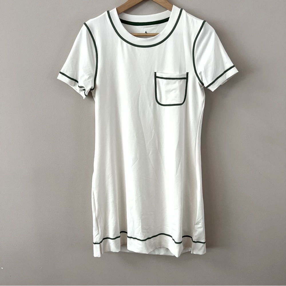 Tuckernuck White Dress with Green Accents - Picture 2 of 8